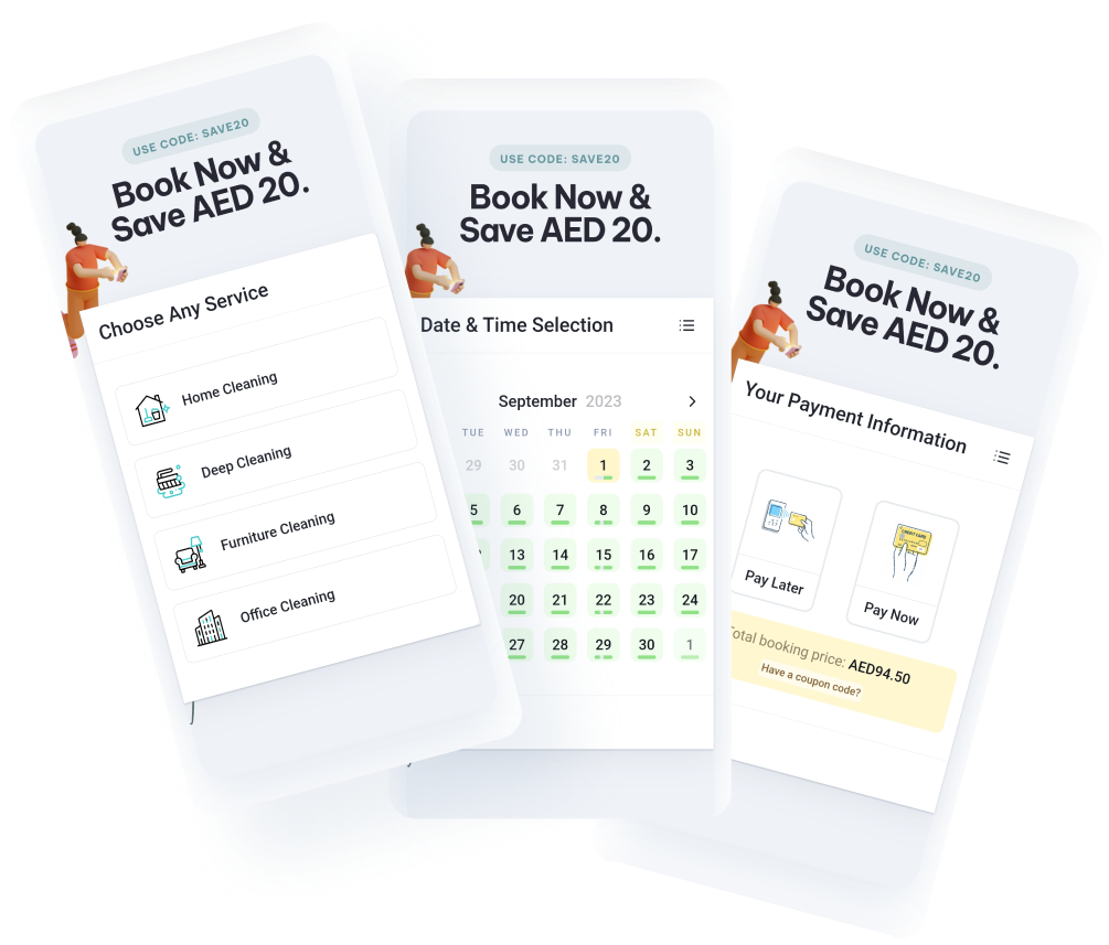 booking online process